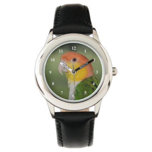 White Bellied Caique Parrot Outdoors Watch