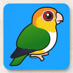 Birdorable White-bellied Parrot Beverage Coaster
