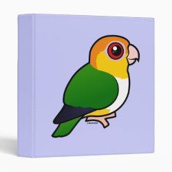 Birdorable White-bellied Parrot Avery Signature Binder 8.5x11
