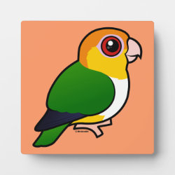 Birdorable White-bellied Parrot Photo Plaque 5.25