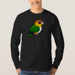 Birdorable White-bellied Parrot Men's Basic Long Sleeve T-Shirt