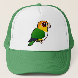 Birdorable White-bellied Parrot Trucker Hat
