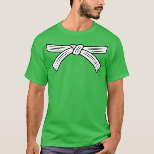 White belt Karate Kyokushin Wado Goju Shotokan Shi T-Shirt