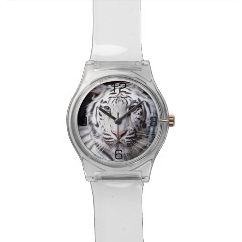 White Bengal Tiger Photography Watches