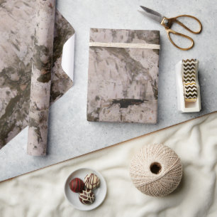 White Birch Bark Wrapping Paper