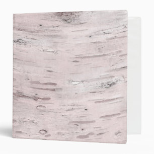 White Birch Tree Wood Rustic Barn Binder