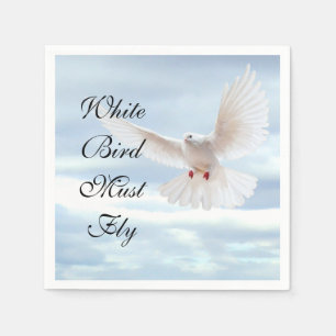 White Bird Napkins