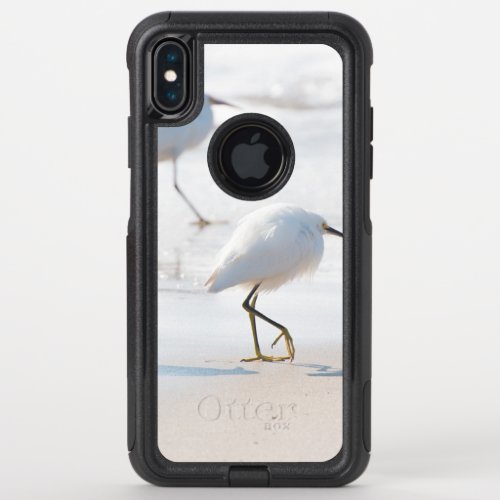 white bird OtterBox commuter iPhone XS max case