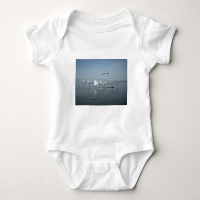 White birds featehres hakuna matata.JPG Baby Bodysuit (Front)