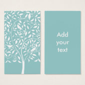 White birds in Tree (Front & Back)