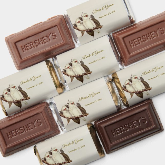 White Birds Wedding Hershey's Miniatures (Assorted)