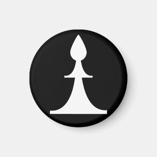 white bishop (you need 2) magnet