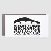 Cleaning Service Business Advertisement Car Magnet