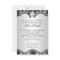 White Black Lace Pearl Elegant Birthday Party