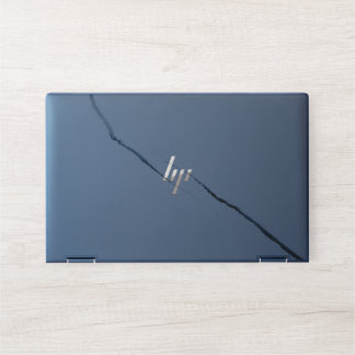 White Black line Marble HP Elite DragonflyNotebook Laptop Skin