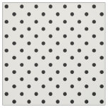White/Black Polka Dots Fabric