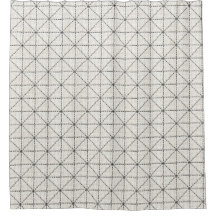White & Black woven simple scandinavian