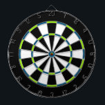 White, Black, Yellow and Blue Metal Cage Dartboard<br><div class="desc">A White,  Black,  Yellow,  and Blue Metal Cage Dartboard with black by the numbers will give hours of fun to your man cave. Though this can be for anyone in the family to use. Colors of red,  brown,  blue,  gold,  and more are in an array of majestic colors.</div>