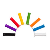 White, Black, & Yellow Single Speed Bicycle (Grips)