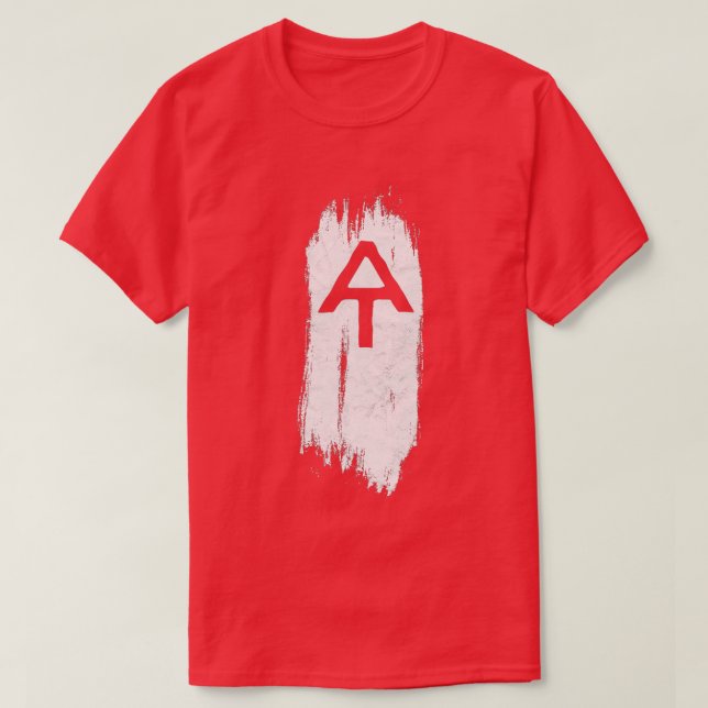 White Blaze Appalachian Trail AT Hiking  T-Shirt (Design Front)