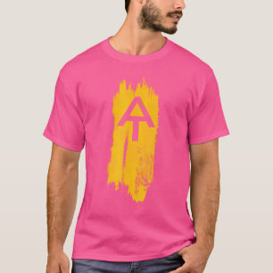 White Blaze Appalachian Trail At Minimalist Hiking T-Shirt