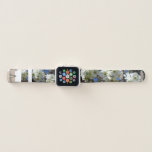 White Blossom Clusters Spring Flowering Pear Tree Apple Watch Band