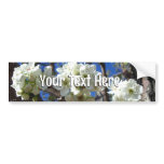White Blossom Clusters Spring Flowering Pear Tree Bumper Sticker