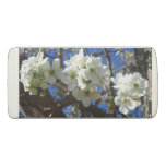 White Blossom Clusters Spring Flowering Pear Tree Eraser