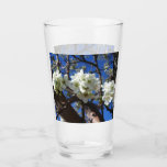 White Blossom Clusters Spring Flowering Pear Tree Glass