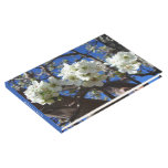White Blossom Clusters Spring Flowering Pear Tree Guest Book