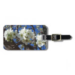 White Blossom Clusters Spring Flowering Pear Tree Luggage Tag