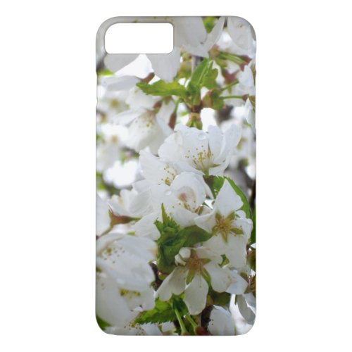 White Blossoms flowering cherry tree iPhone 8 Plus7 Plus Case