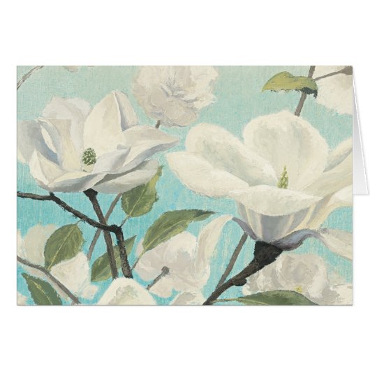 White Blossoms from the South Cards (Front Horizontal)