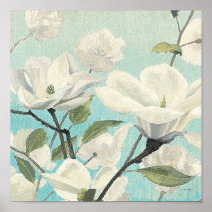 White Blossoms from the South Poster