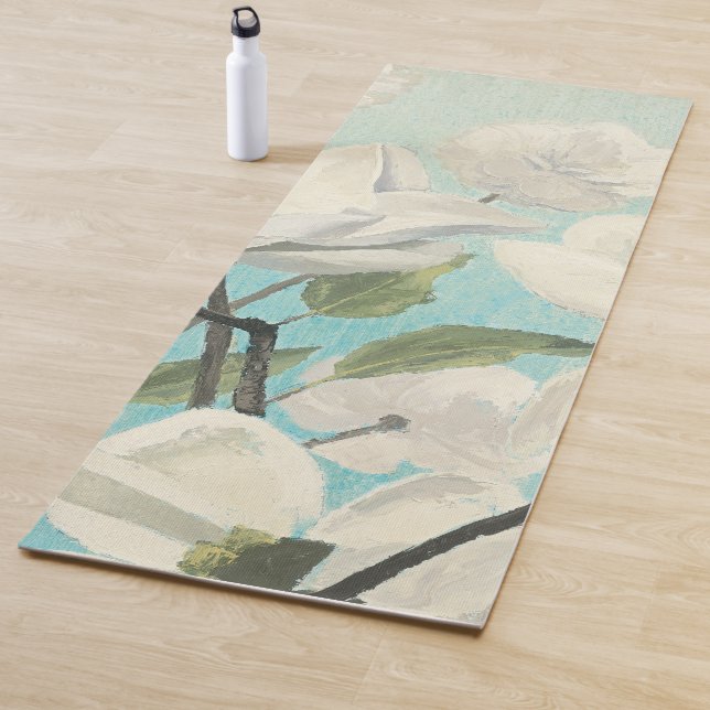 White Blossoms from the South Yoga Mat (In Situ)
