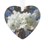 White Blossoms II Spring Flowering Tree Ornament