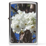 White Blossoms II Spring Flowering Tree Zippo Lighter