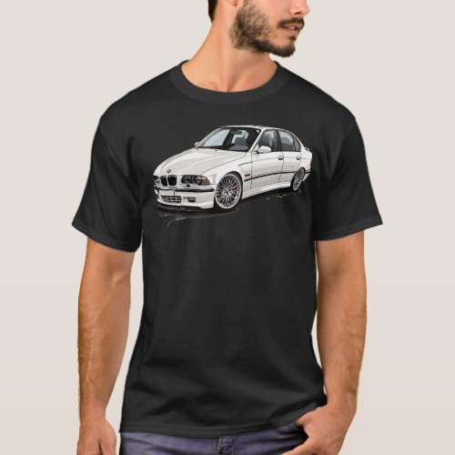 White BMW 1 T_Shirt
