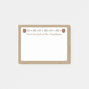 White board Teachers Personalized Note Pad