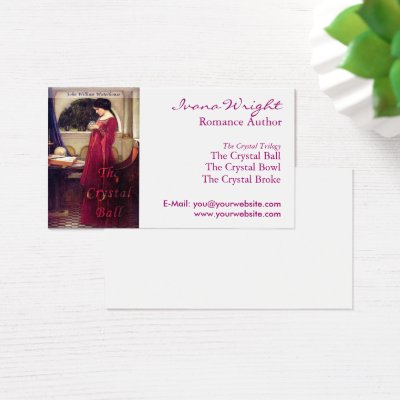 author business card