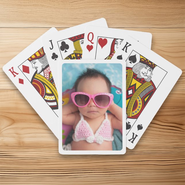 White Border for Your Photo Poker Cards (White Border for Your Photo Poker Cards)