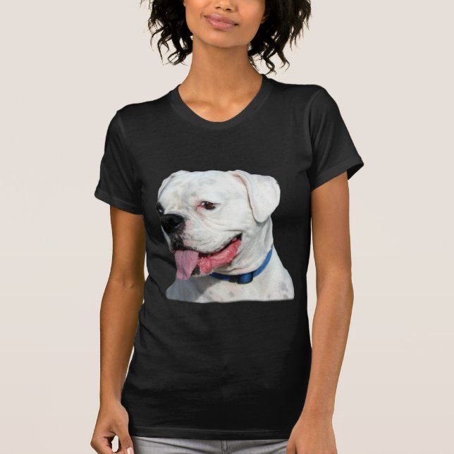 White Boxer t-shirt (Front)