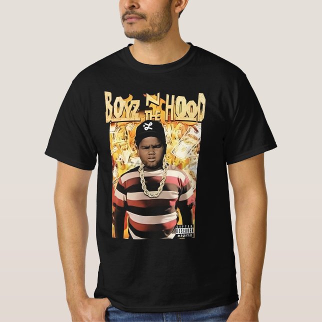 white boyz n the hood T-Shirt (Front)