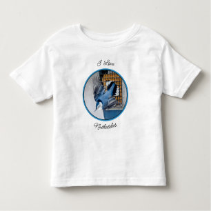 White-Breasted Nuthatch in Snow - Original Photo Toddler T-shirt