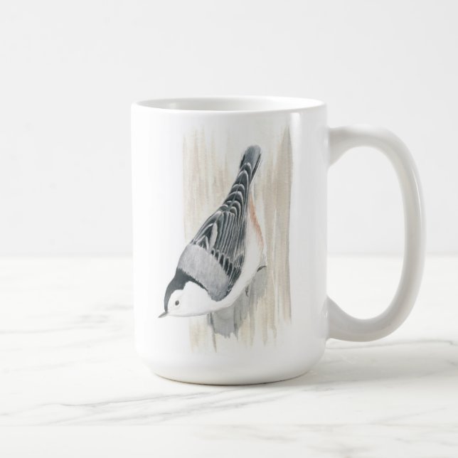 White-breasted Nuthatch Mug (Right)