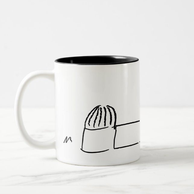 White Breckland Astro Mug (without text) (Left)