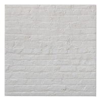 White brick wall