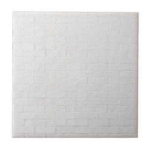 White Brick Wall Grey Bricks Texture Grunge Ceramic Tile White Brick Wall Grey Bricks Texture Grunge Ceramic Tile