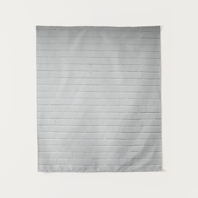 White brick wall tapestry (Front)