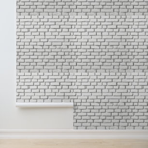 White Bricks Seamless Patterns Rustic Classy Cool Wallpaper